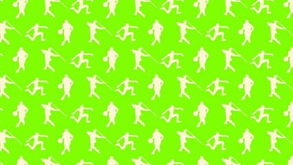 Fototapeta premium SPORTS VECTOR PATTERN DESIGN