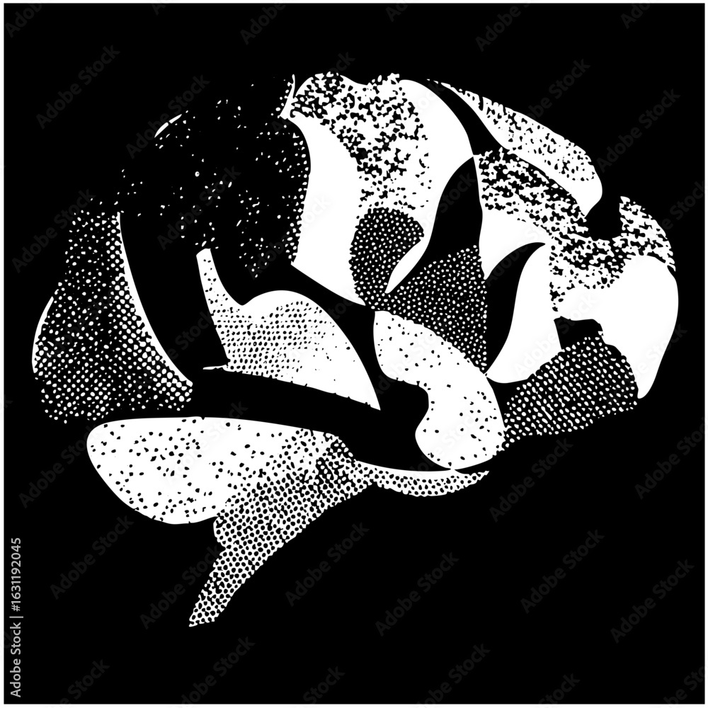 Poster vector abstract flowing shapes create a dynamic monochrome composition.