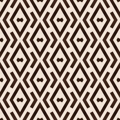 A seamless retro geometric pattern, illustration for vintage wallpaper and fabric tile design