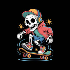 skull with a skartebord