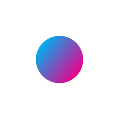 Blurred colored shape. Mesh fluid pink liquid abstract element. Soft light holographic blob. Neon blend vibrant multicolor figure