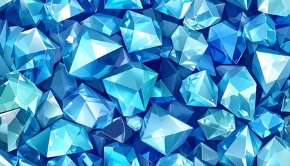 Obraz premium Glacial Diamond Mosaic