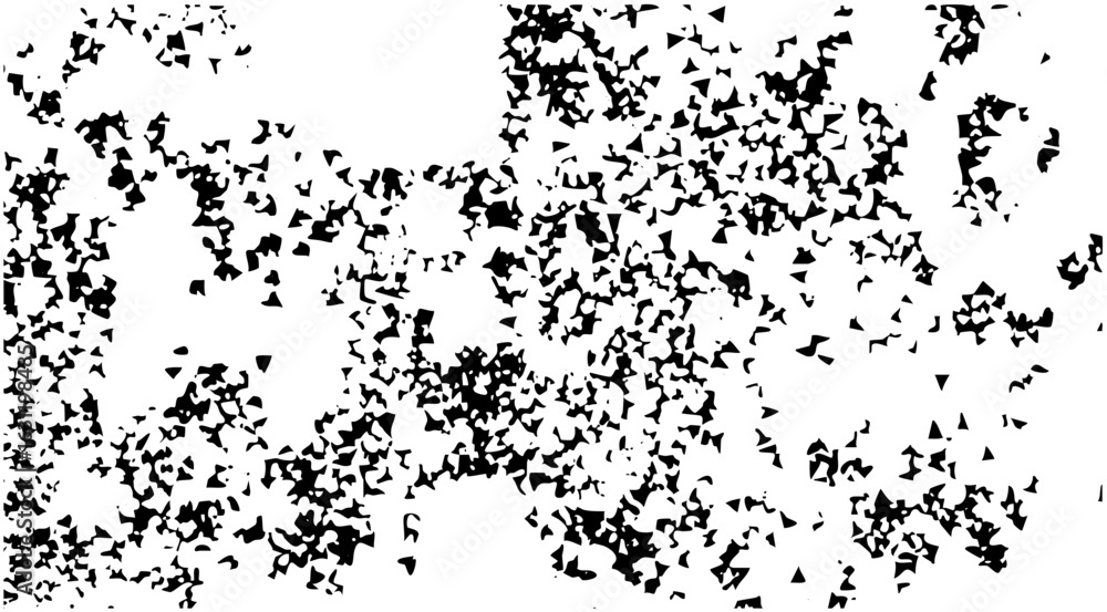 Poster vector abstract black shapes create a dynamic fragmented .