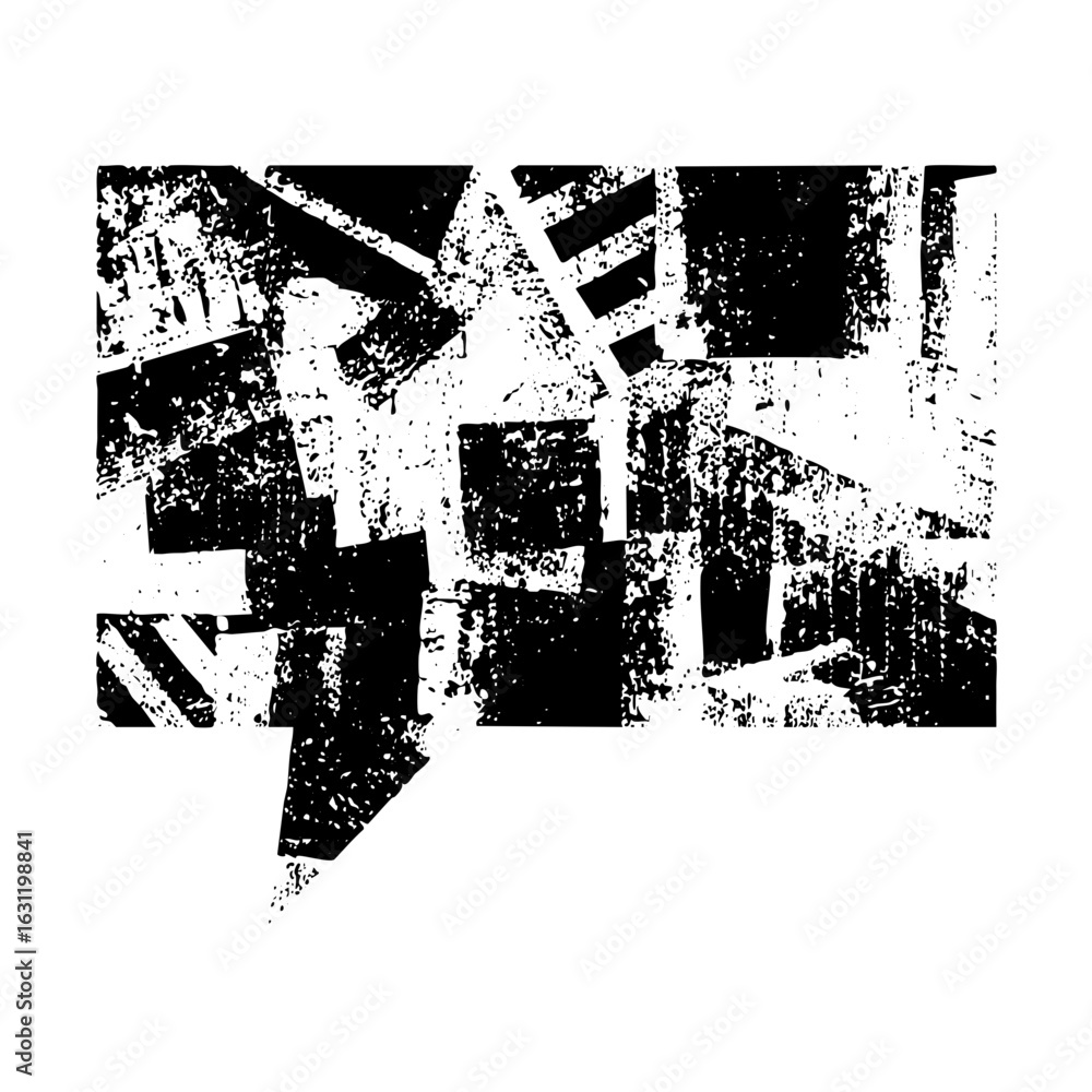 Poster vector abstract geometric shapes create a dynamic fragmented .