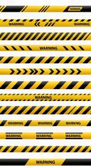 under construction background, Caution tape warning vector illustration with yellow and black hazard stripes. Ideal for safety signage, construction zones, restricted areas, or alert graphics in Graph