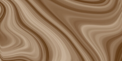 Silky smooth melted dark chocolate with a golden swirl texture