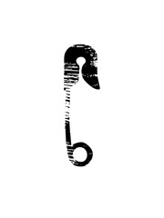 Vector Serpentine key combines a snake and a vintage key.
