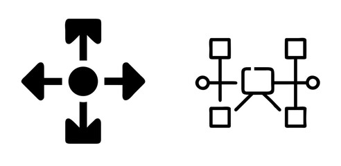 Network Expansion Vector Icon