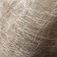 Fototapeta premium Close-up of natural linen fabric texture