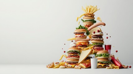 Tower of Tasty Temptations: Fast Food Fantasy
