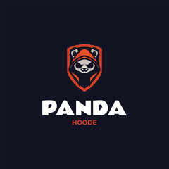 Mascot Modern Panda Logo Design 3