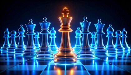 Illuminated Chessboard: Strategy and Leadership