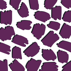 The texture consists of large dark purple spots with black shadows.