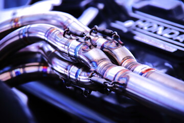 F1のエキゾーストマニホールド