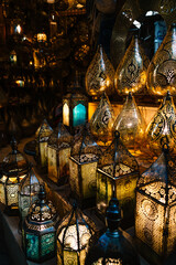 Traditional Arabic Lamps in Cairo, Egypt