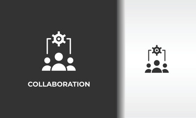 Collaboration Vector, Icon Or Logo Sign Isolated Symbol Illustration
