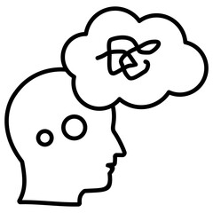 Confused Outline Icon