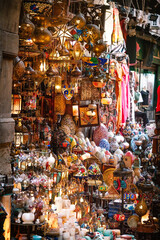 Traditional Arabic Lamps in Cairo, Egypt