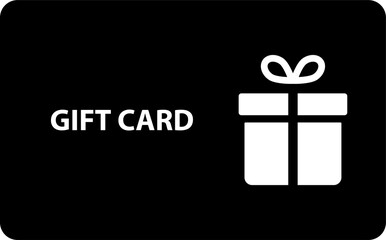 Gift card icon for graphic design, logo, web site, social media, mobile app, ui illustration