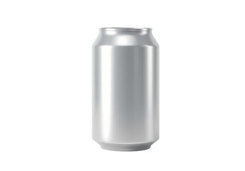 Blank Aluminum Can: Beverage Packaging Mockup