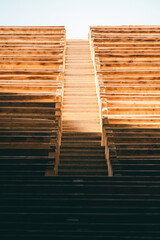 Cave Church in Cairo – Stairs extending upward