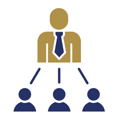 Supervisor  Icon Element For Design
