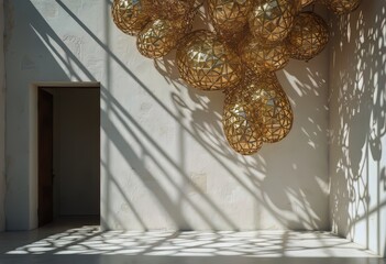 Obraz premium Indoor light and shadow creative photos