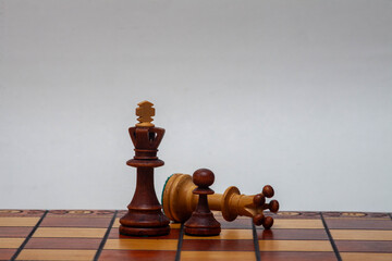 The battle on the chessboard