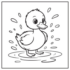 Rainy Day Coloring Pages | Cute and Easy Rain Scenes for Kids and Adults

