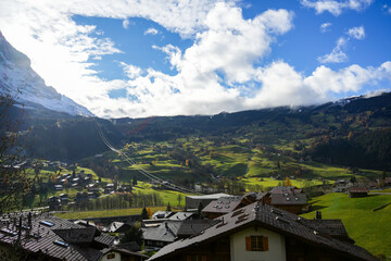 Huts in a Valley