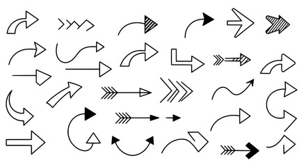 Arrow Collection: A comprehensive collection of meticulously crafted arrows, each a testament to precision and design, perfect for guiding and directing in any project.