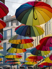 Colorful Umbrellas 