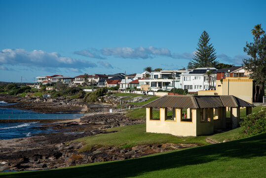 Pavilion and ocean pool on the esplanade, Cronulla