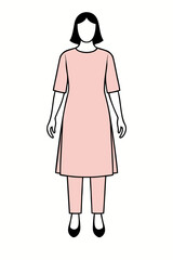 fashion woman silhouette