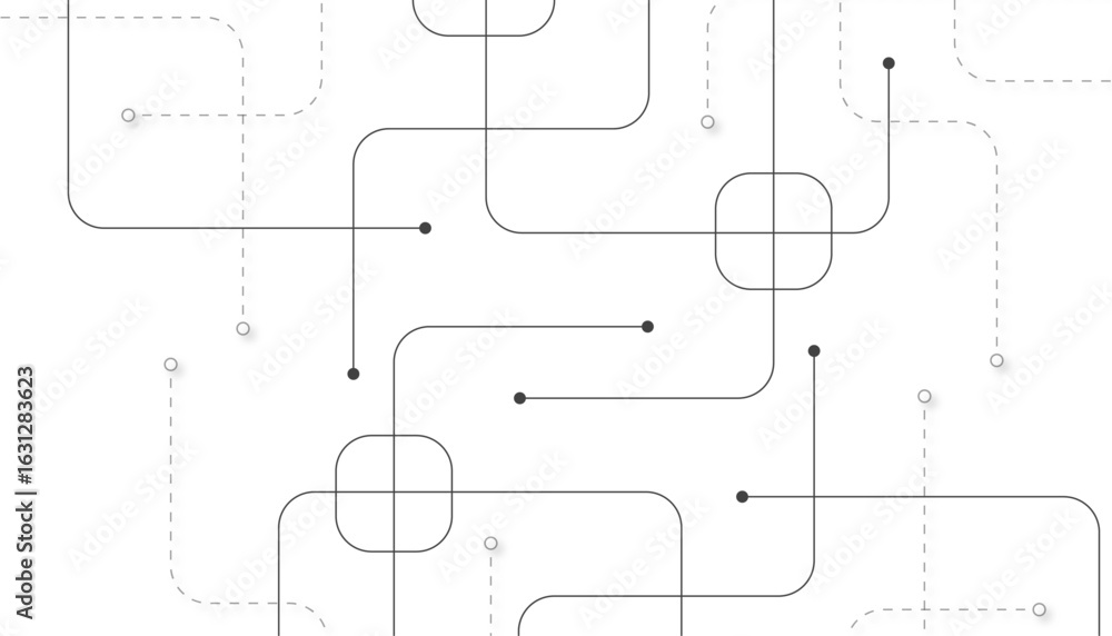 Aufkleber abstract background with technology circuit board texture. modern electronic motherboard texture. cr