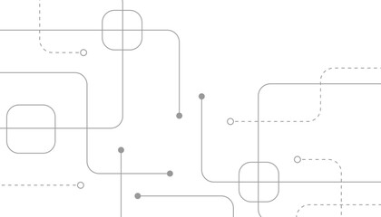 Abstract background with technology circuit board texture. Modern electronic motherboard texture. Creative idea for internet technology. Tech concept for header, web banner, website, presentation.