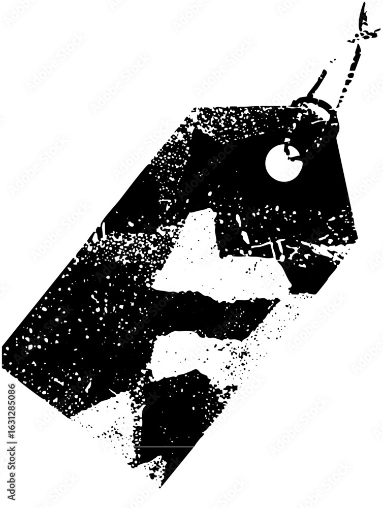 Poster vector distressed explosive device with a lit fuse.