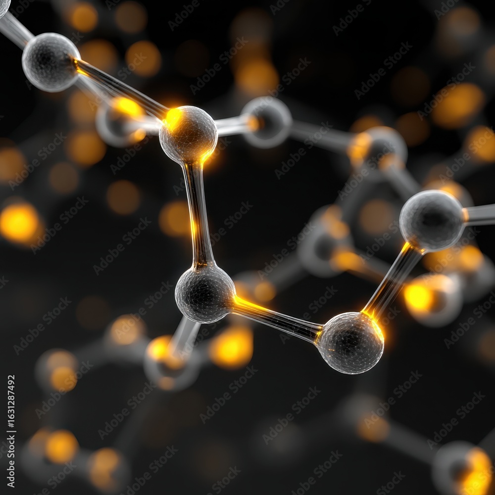 Poster molecular structures in science 3d visualization techniques explored