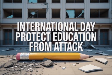 Stand together for education, protect schools from violence and conflict, advocate for a safe learning environment worldwide