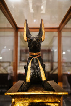 Anubis Statue from Tutankhamun&rsquo;s Tomb