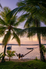 Sunset at Aore Island, Espiritu Santo, Vanuatu