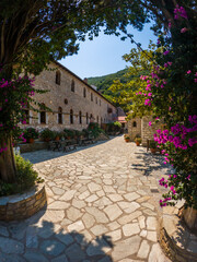 Holy Monastery of the Annunciation to the Virgin Mary, Skiathos island. 
