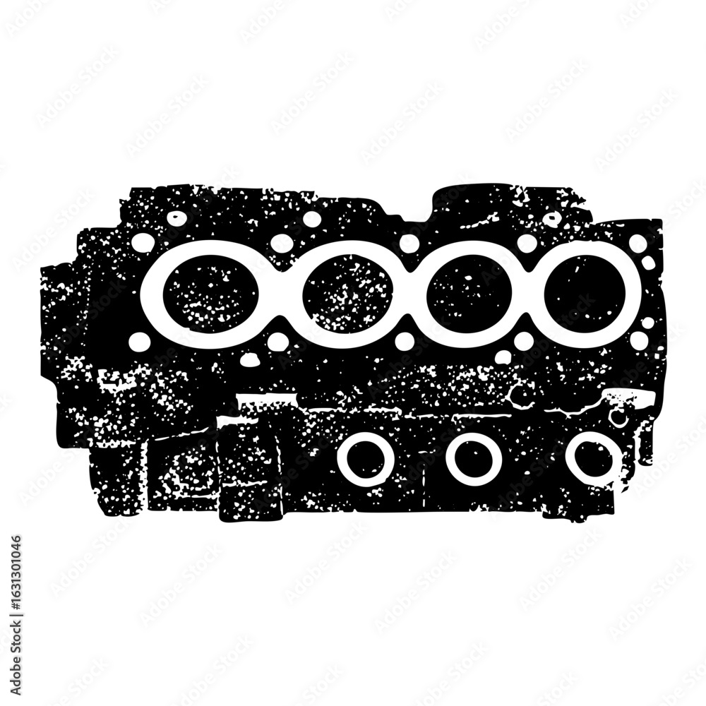 Aufkleber vector abstract geometric featuring interconnected circles and smaller ovals.