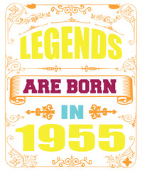 LEGENDS ARE BORN IN 1955