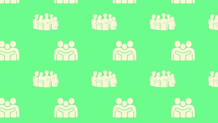 Friendship day vector pattern design