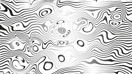 Fototapeta premium Abstract background design with line liquify effect