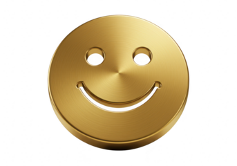 3d smiley face with smile