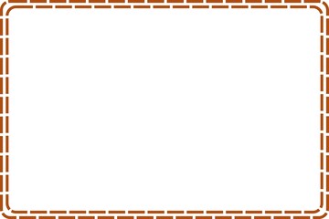 Simple Frame, Sharp Red Frame, Unique Frame, Photo Frame with White Background, Border Frame, Simple Style