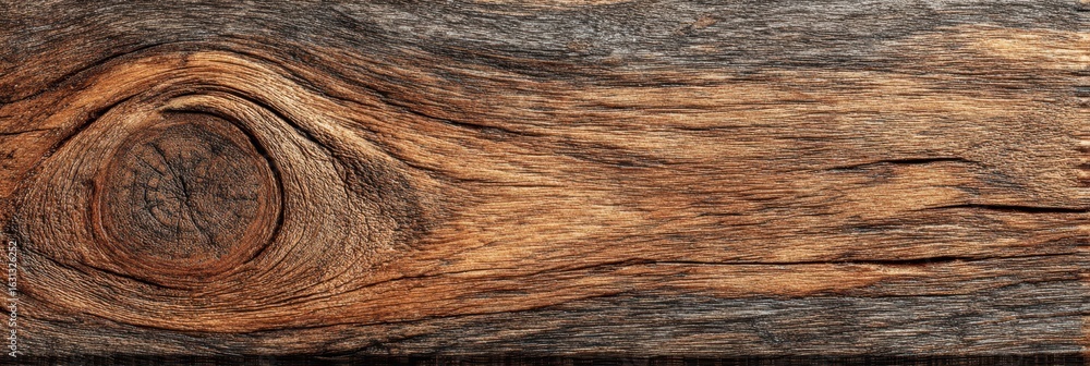 Poster richly textured wooden surface showcasing natural grain patterns and warm tones in a rustic setting