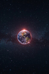 Obraz premium Our planet Earth.